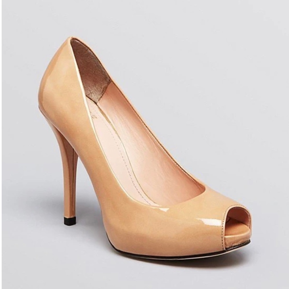 Stuart Weitzman Peep Toe Pumps - Baton High Heel